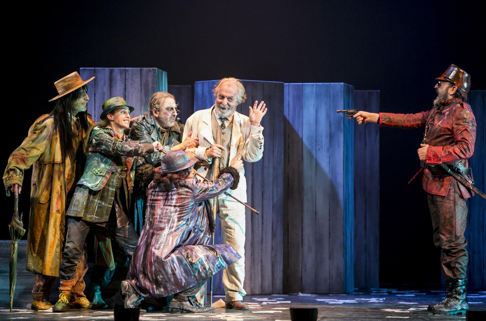 La Compañía Teatro Clásico de Sevilla representa ‘Luces de Bohemia’.