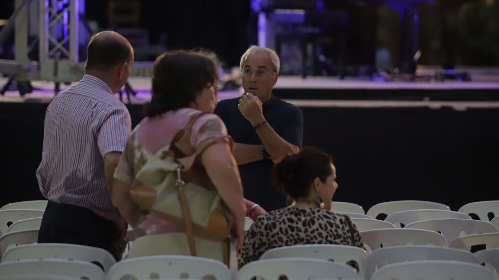 Fotos de ambiente en el espectáculo 'Paqueando' de José Mari Banderas y Diego Amador en Algeciras