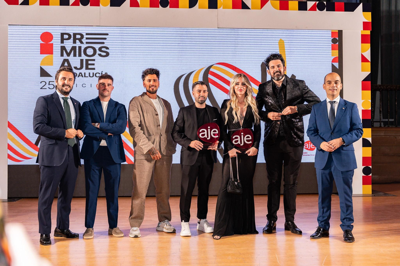 Así fue la mágica noche de entrega de los Premios AJE Andalucía, en imágenes
