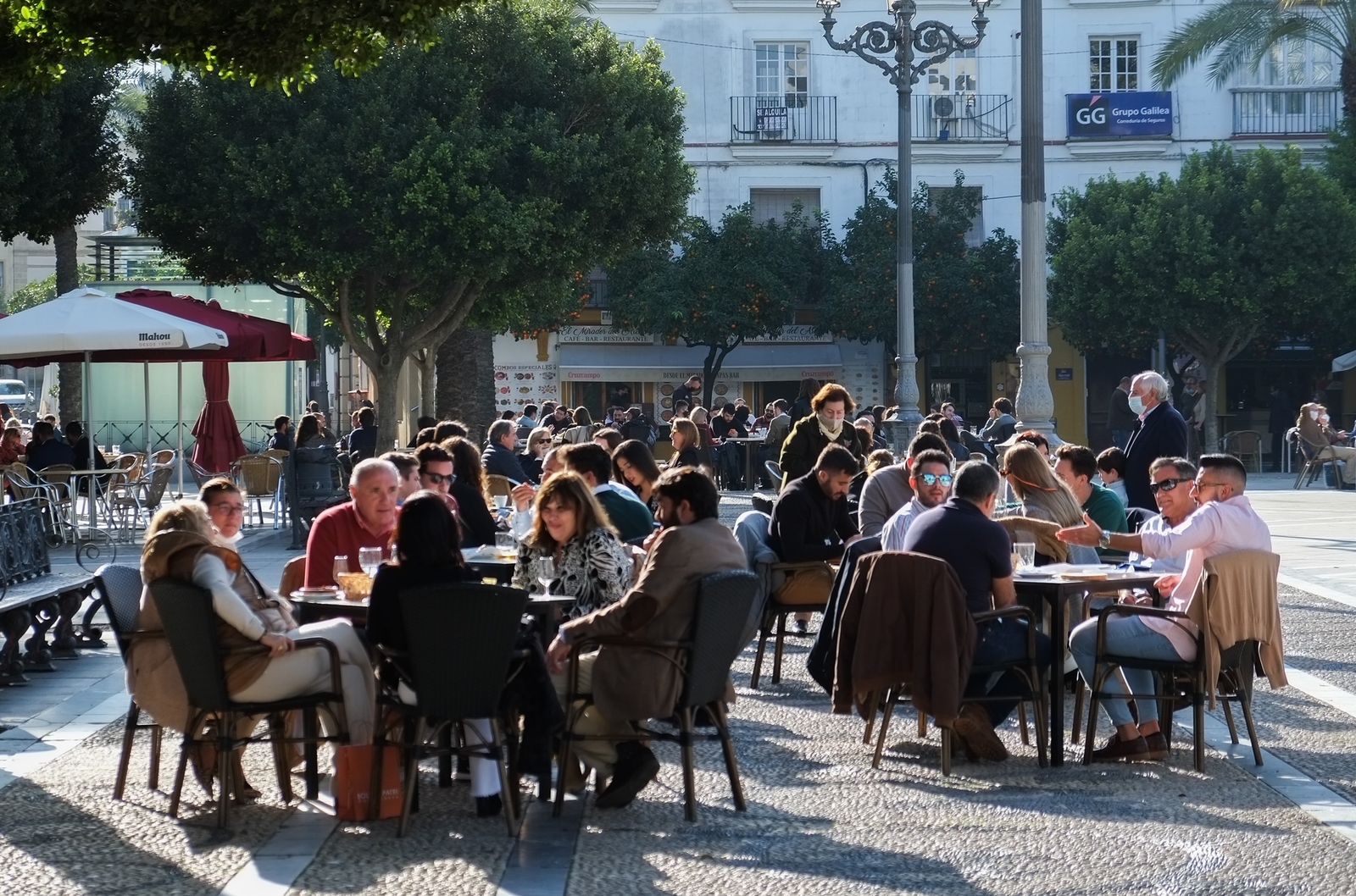 Ambiente en el centro