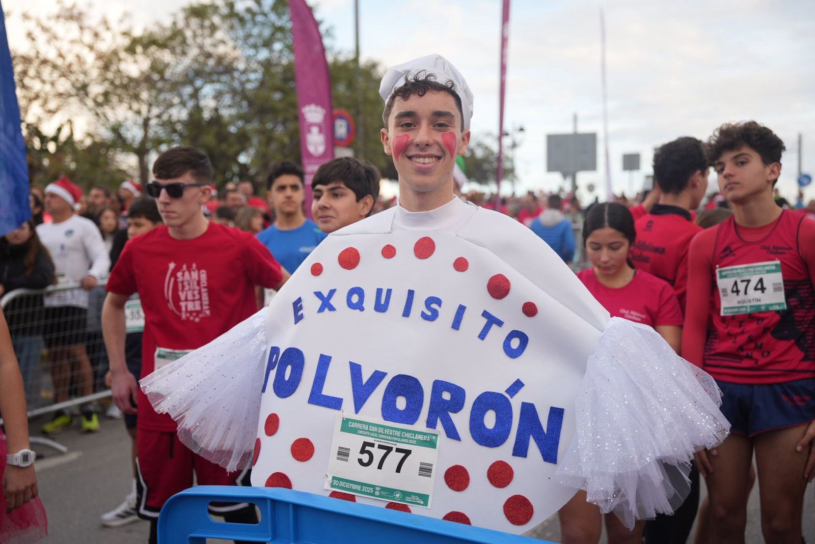 Imágenes de la XII Carrera San Silvestre Chiclanera