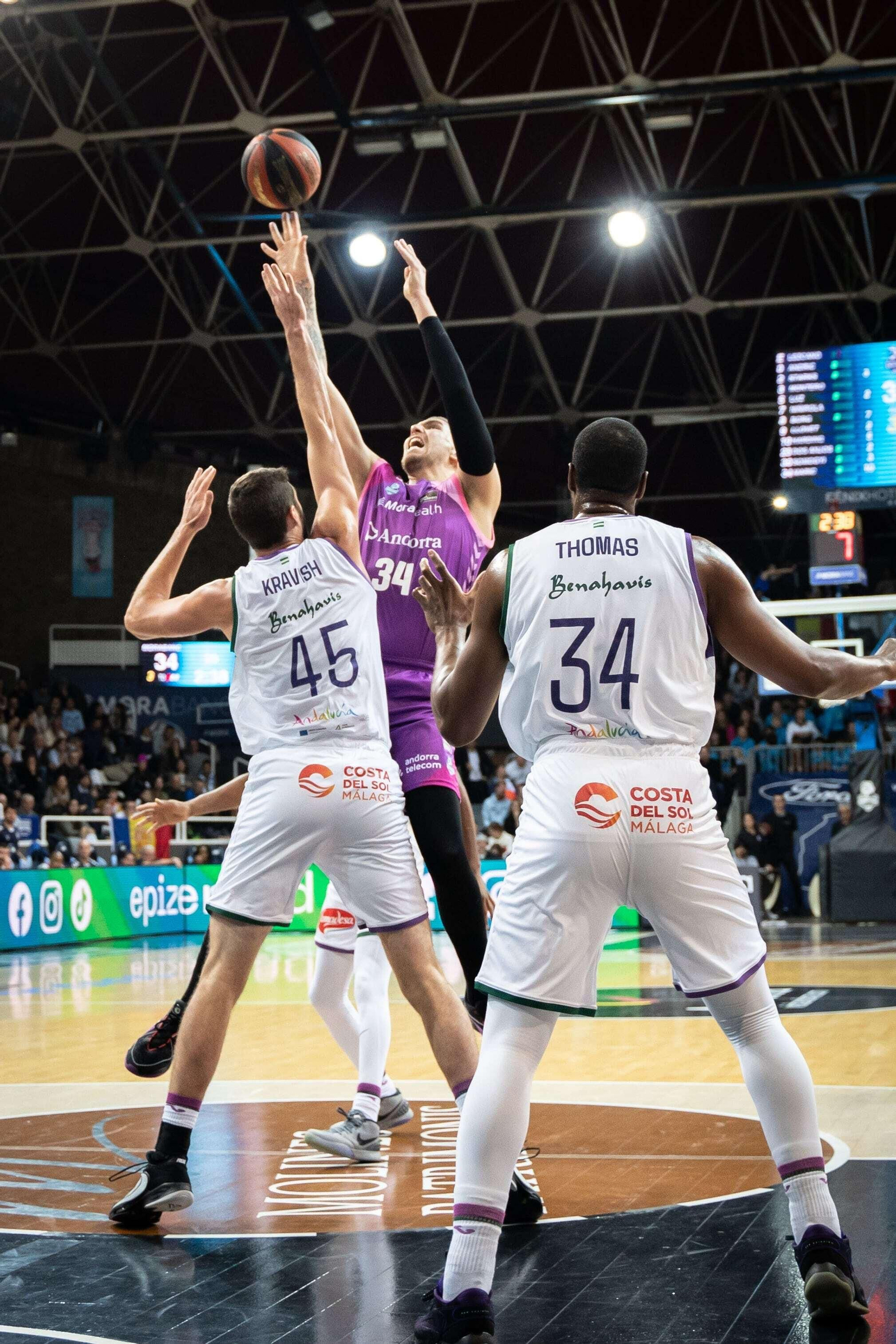 El MoraBanc Andorra-Unicaja, en fotos