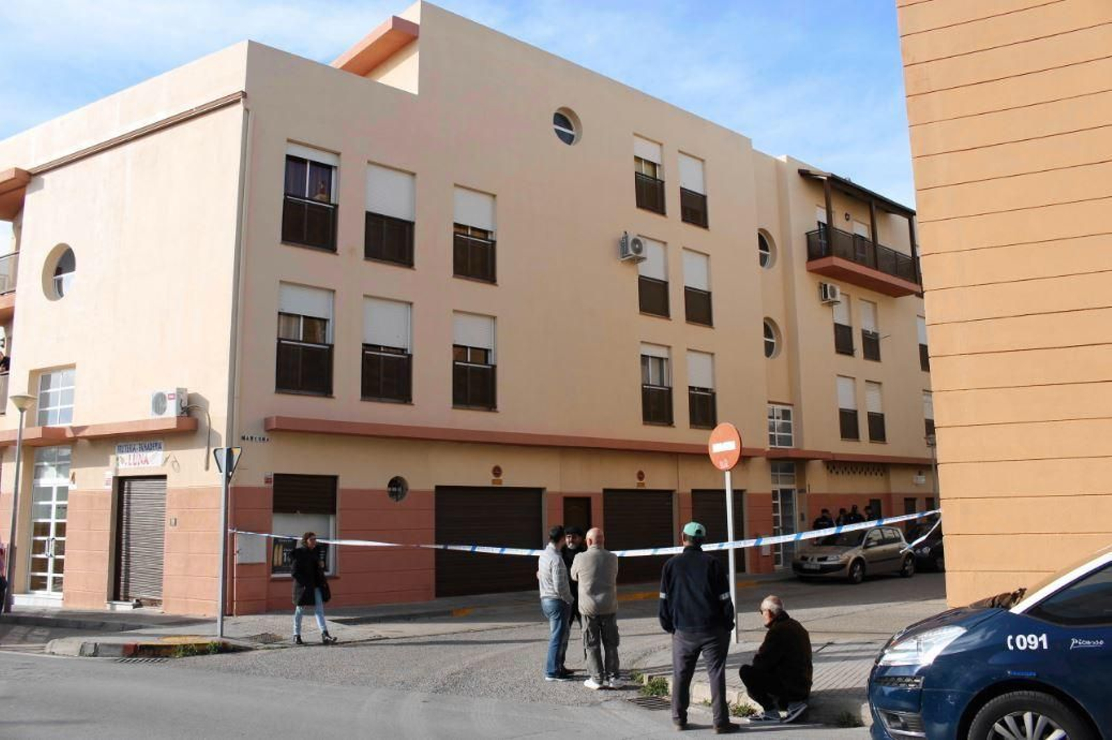 Edificio en el que ocurrió el incidente, en marzo de 2016