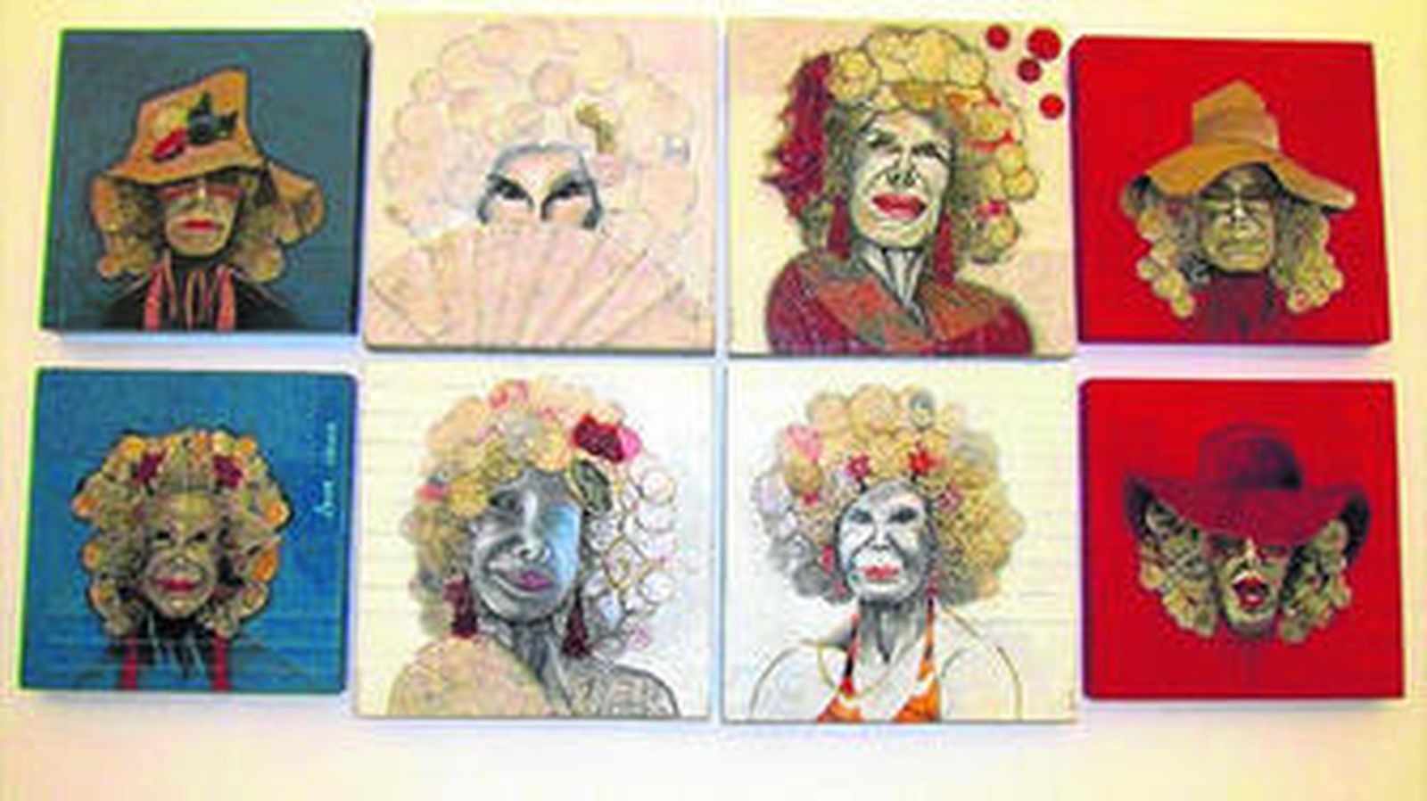 Un total de 35 retratos de la aristócrata compone la muestra 'Doña Cayetana-Ibiza Pop'.