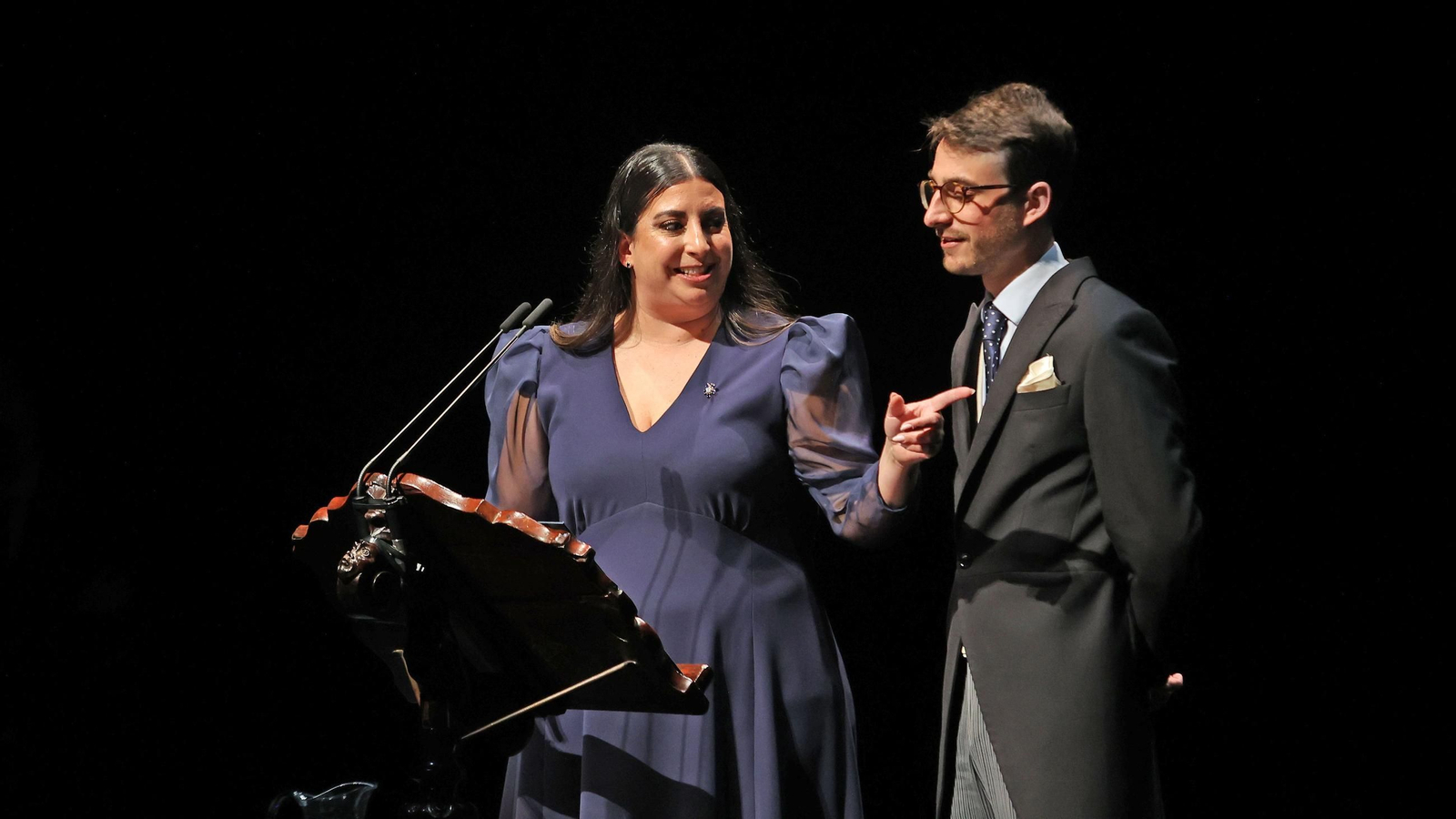 Imágenes de David Puerto en su pregón de Semana Santa 2025 en Jerez