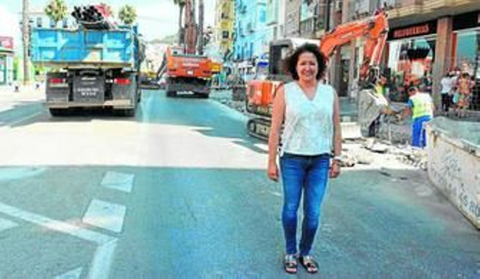 La concejal de Urbanismo informó de los trabajos que se están realizando.