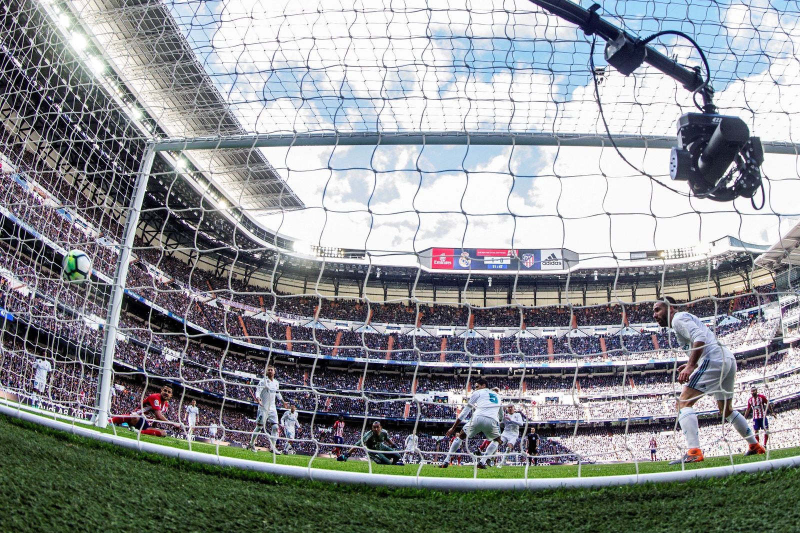Las imágenes del Real Madrid-Atlético de Madrid