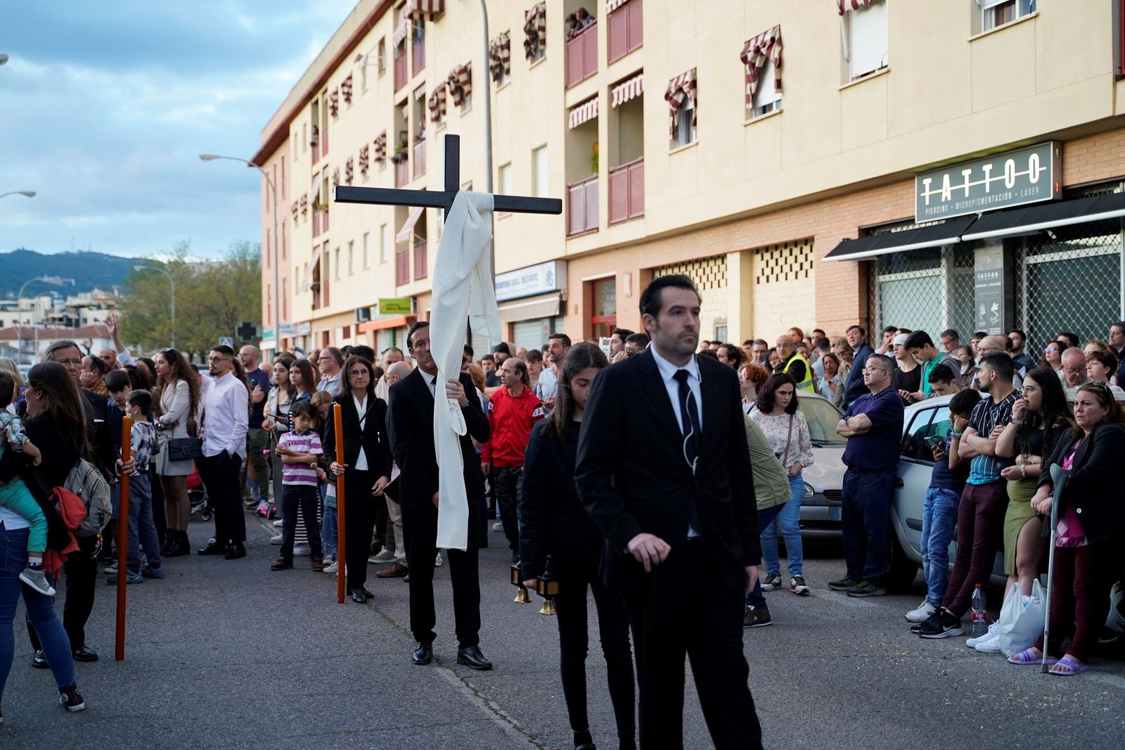 Sábado de Pasión en Córdoba: la procesión del Traslado al Sepulcro en imágenes.