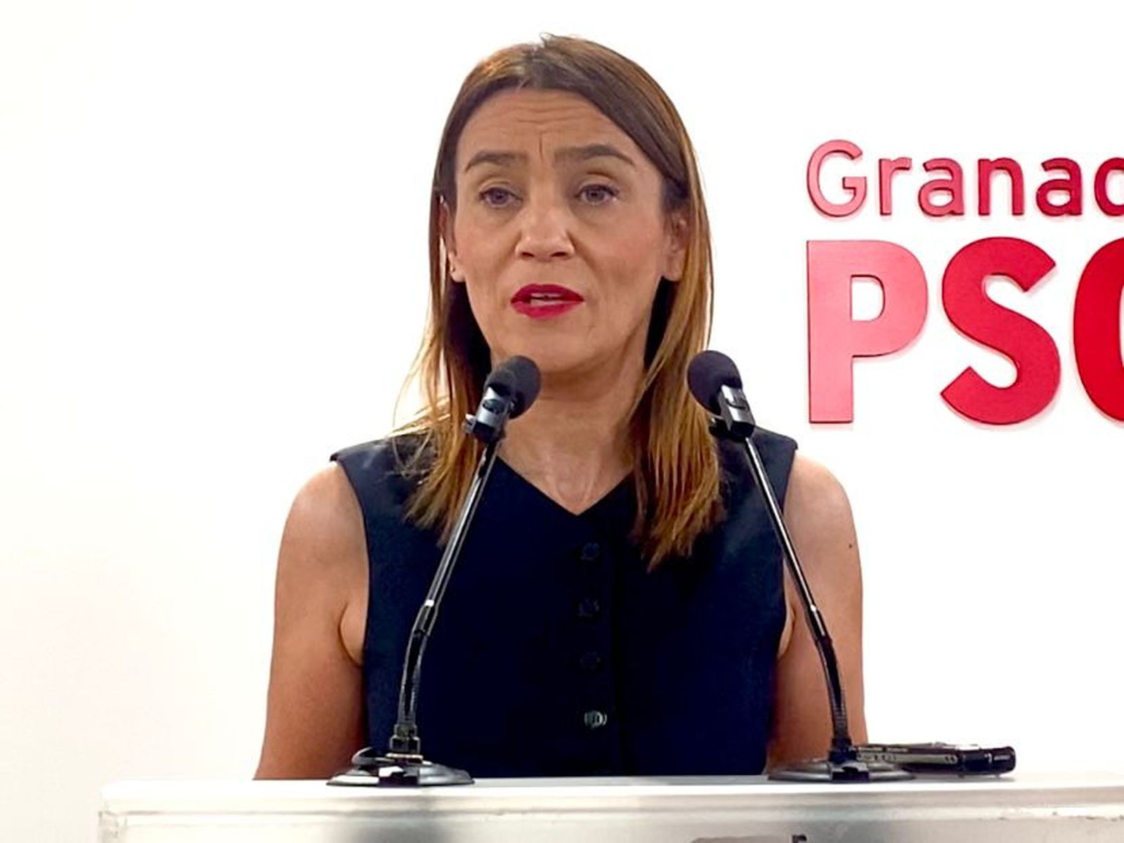 La parlamentaria andaluza del PSOE de Granada, Olga Manzano