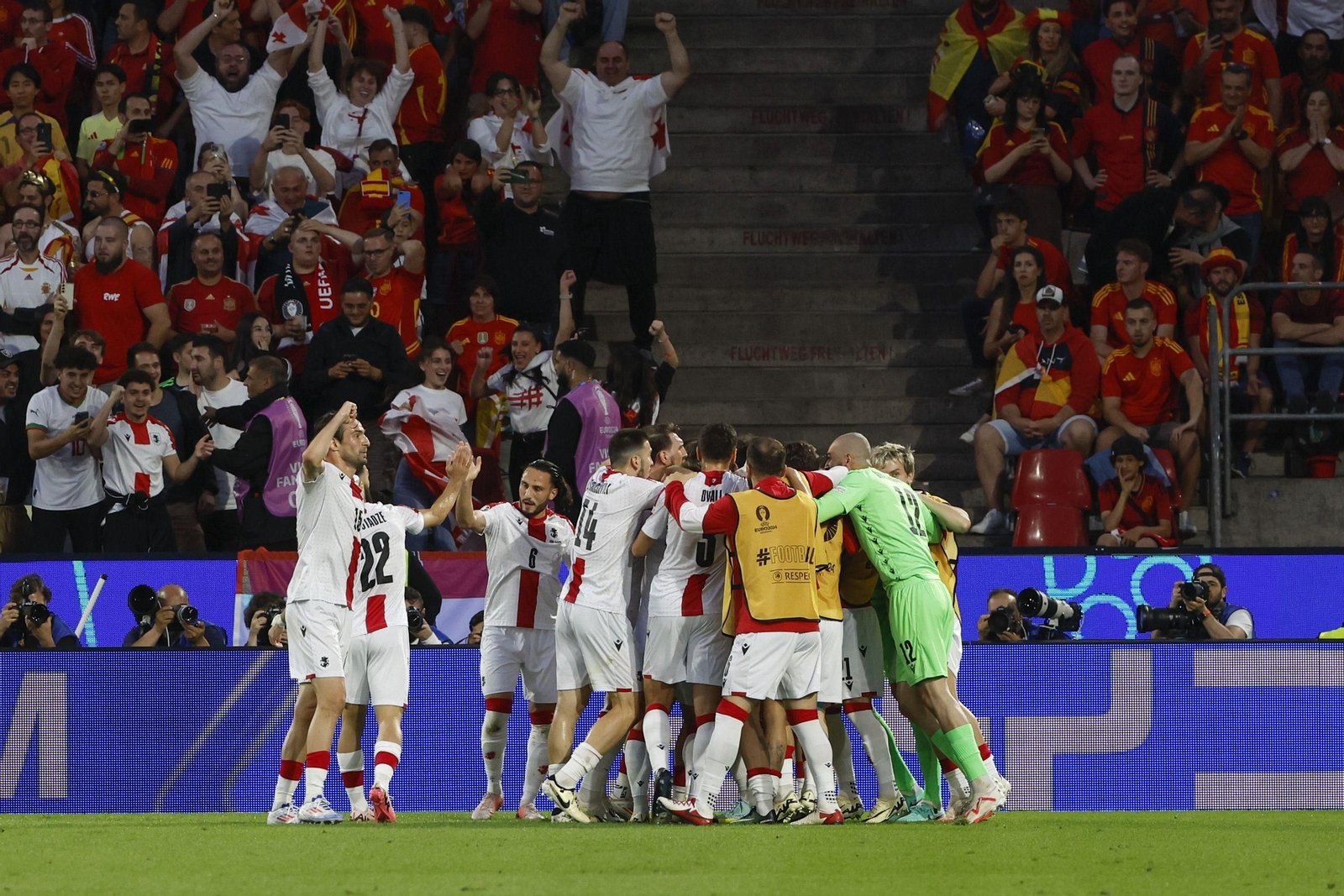 Las mejores fotos de la goleada de España a Georgia