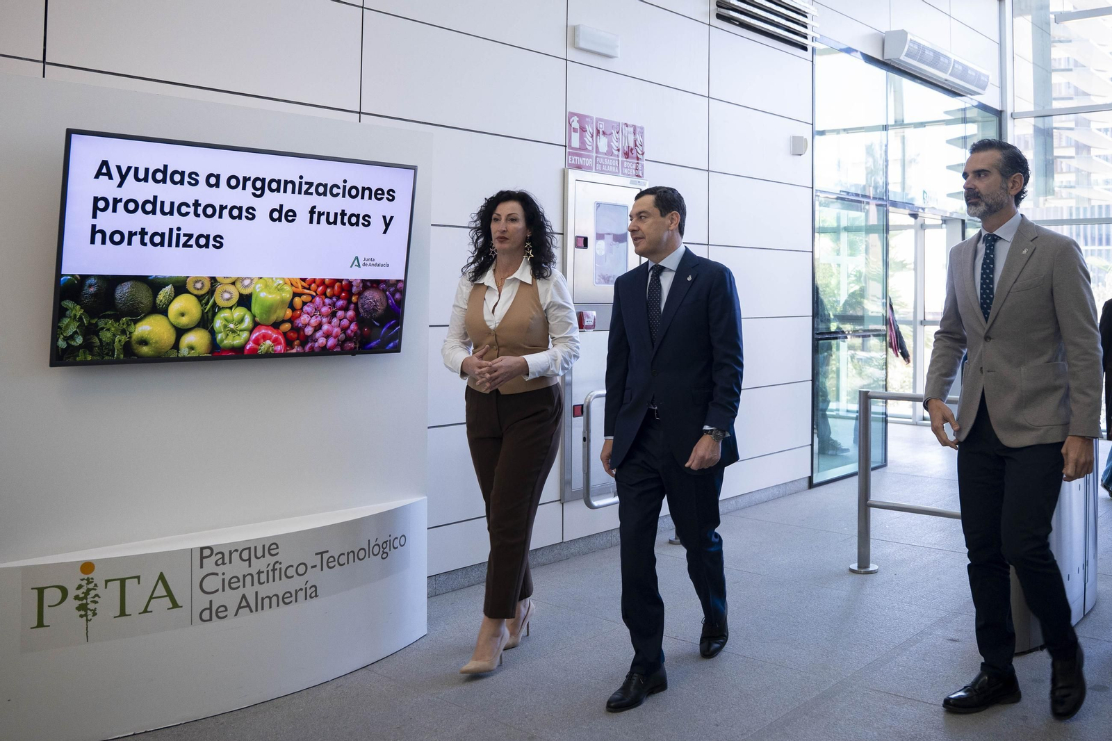 Las imágenes de las ayudas a productores de frutas y hortalizas