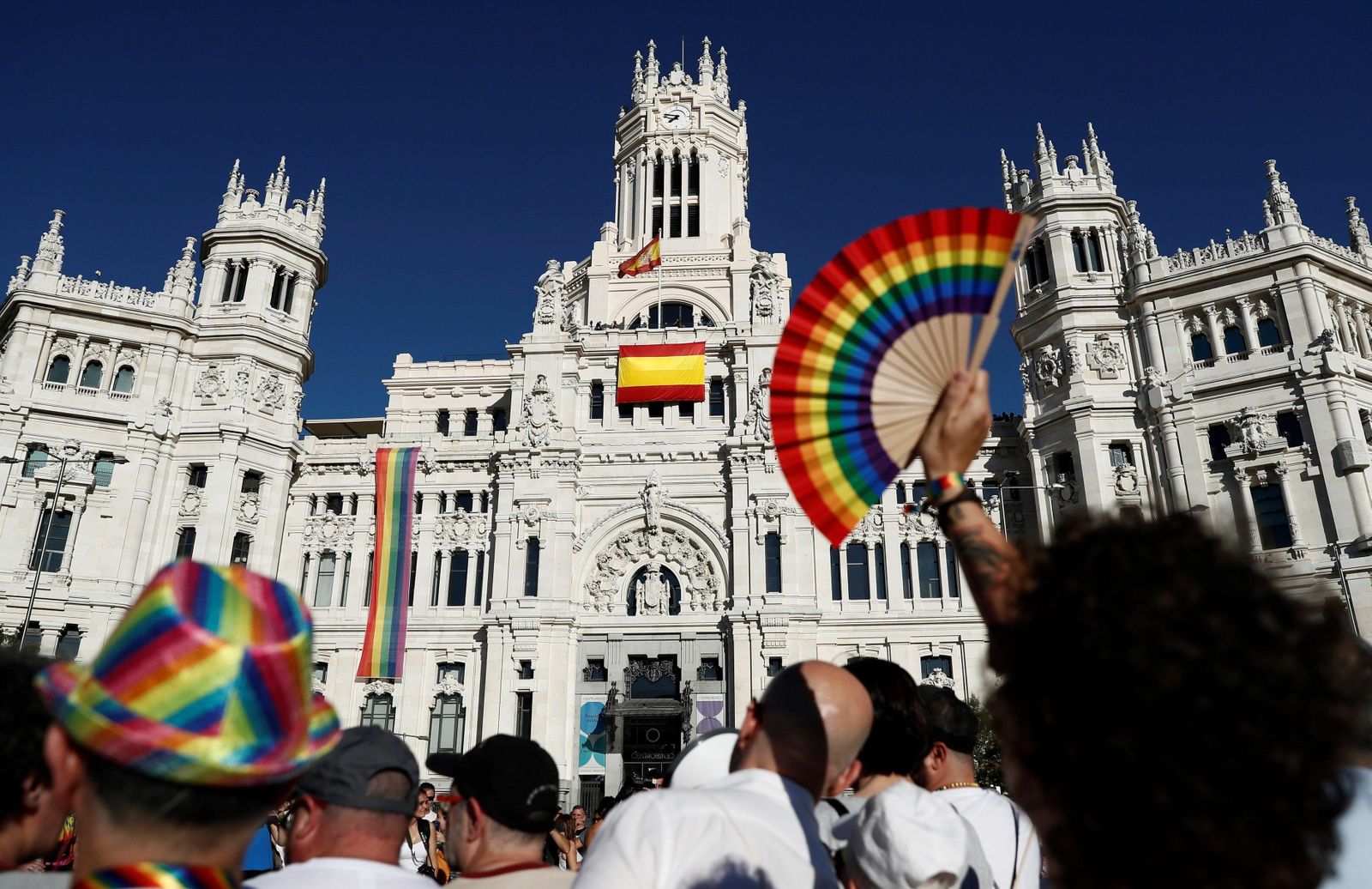 Manifestación del Orgullo LGTBI en Madrid.