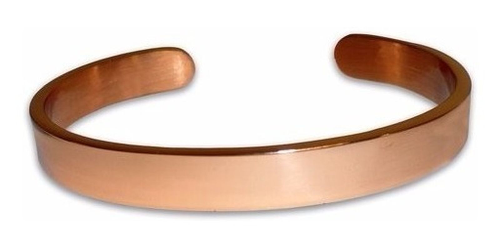 Una pulsera de cobre