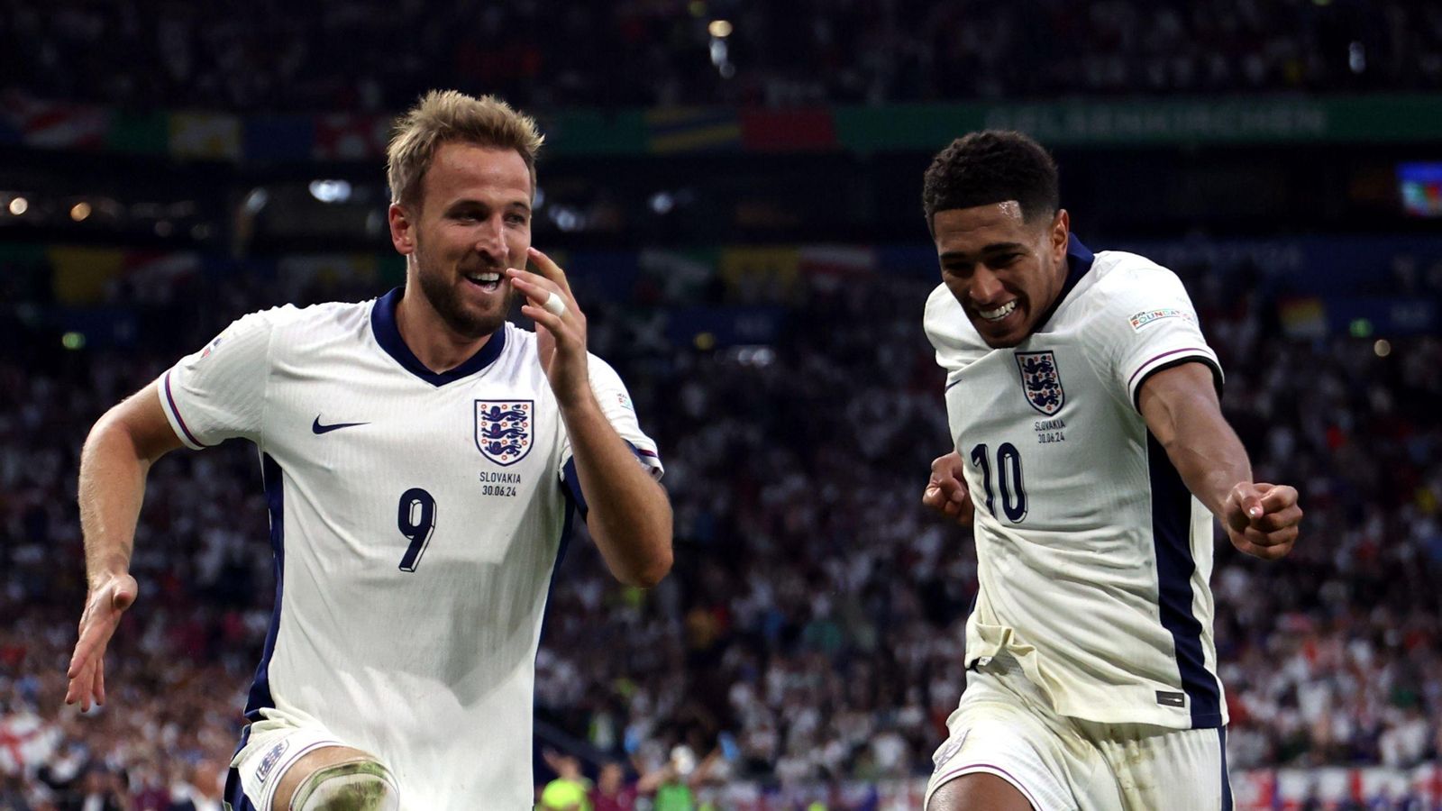 Las mejores fotos del Inglaterra-Eslovaquia