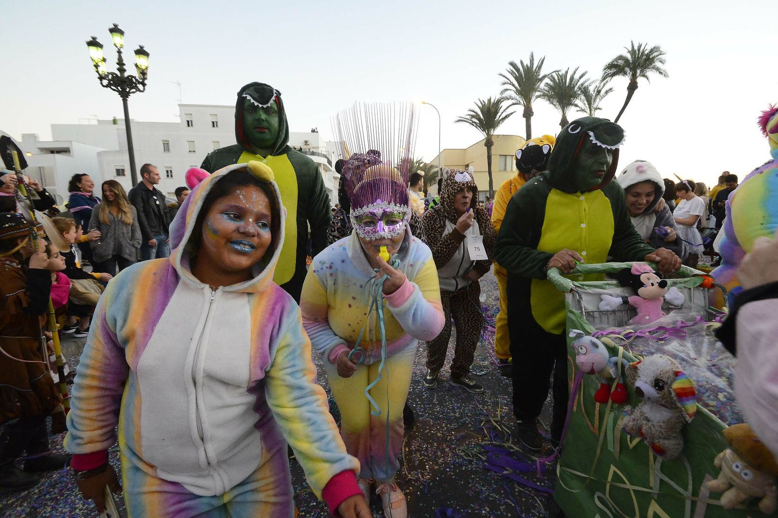 Las imágenes de la cabalgata del humor
