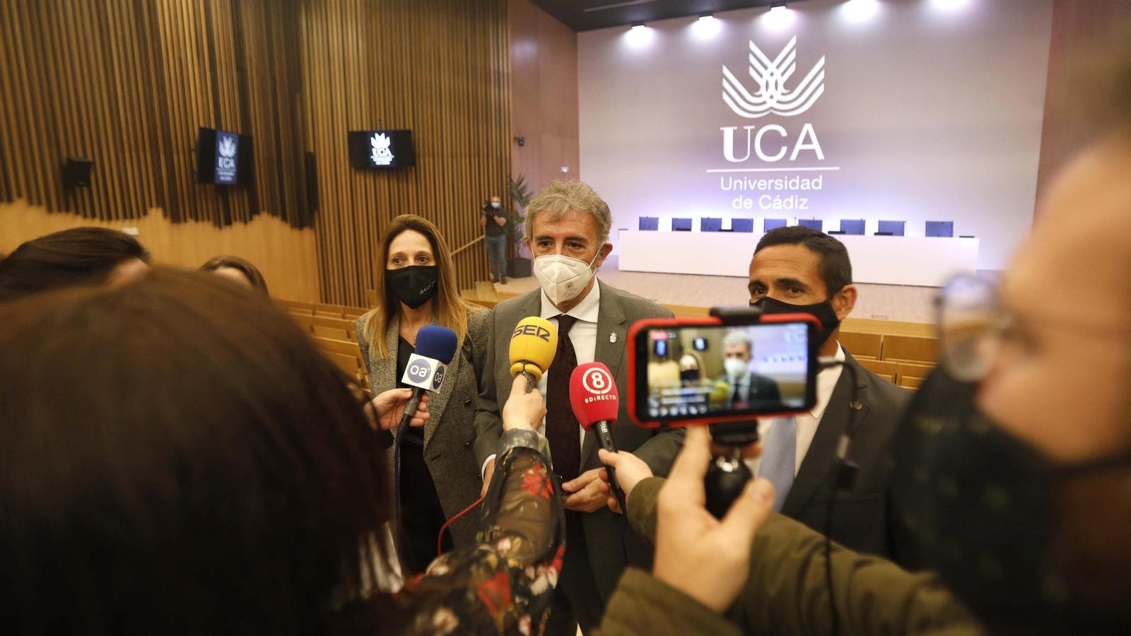 Las fotos del nuevo salón de actos de la Escuela Politécnica Superior de Algeciras