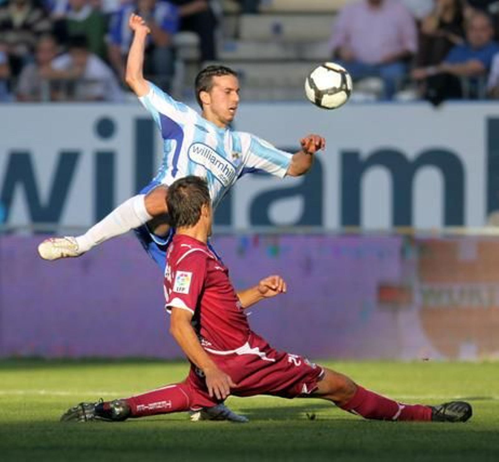 El Málaga empata en casa ante el Tenerife. / Migue Fernández