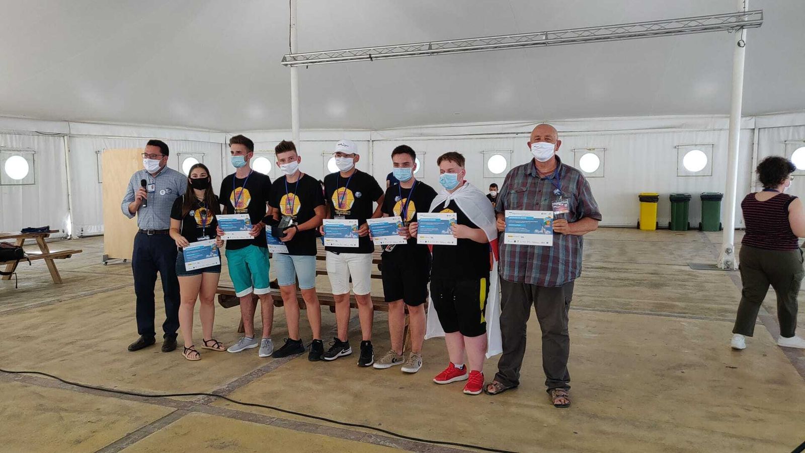 Tercera posición lograda por el equipo almeriense.