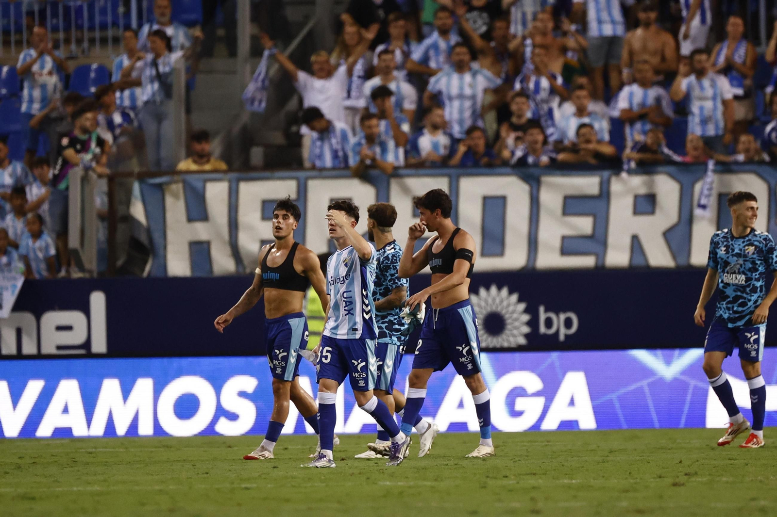 Las fotos del Málaga CF-Real Sociedad B