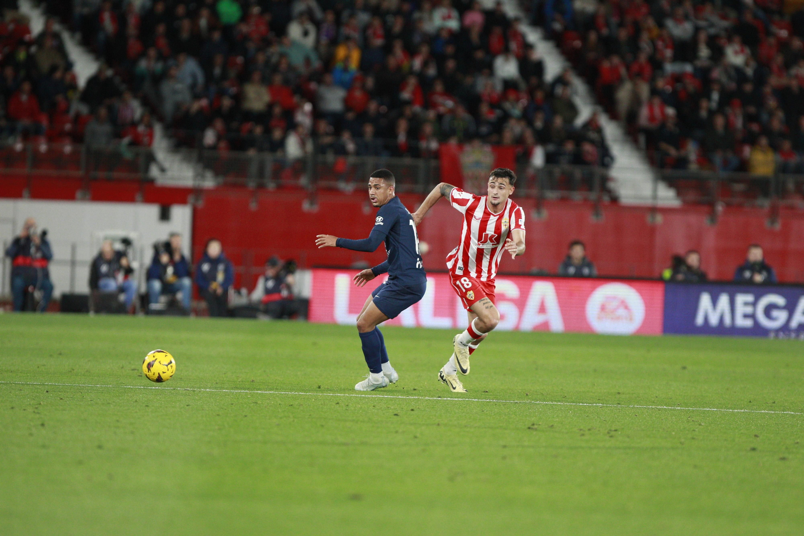 Las mejores imágenes del partido U.D. Almería-Atlético de Madrid