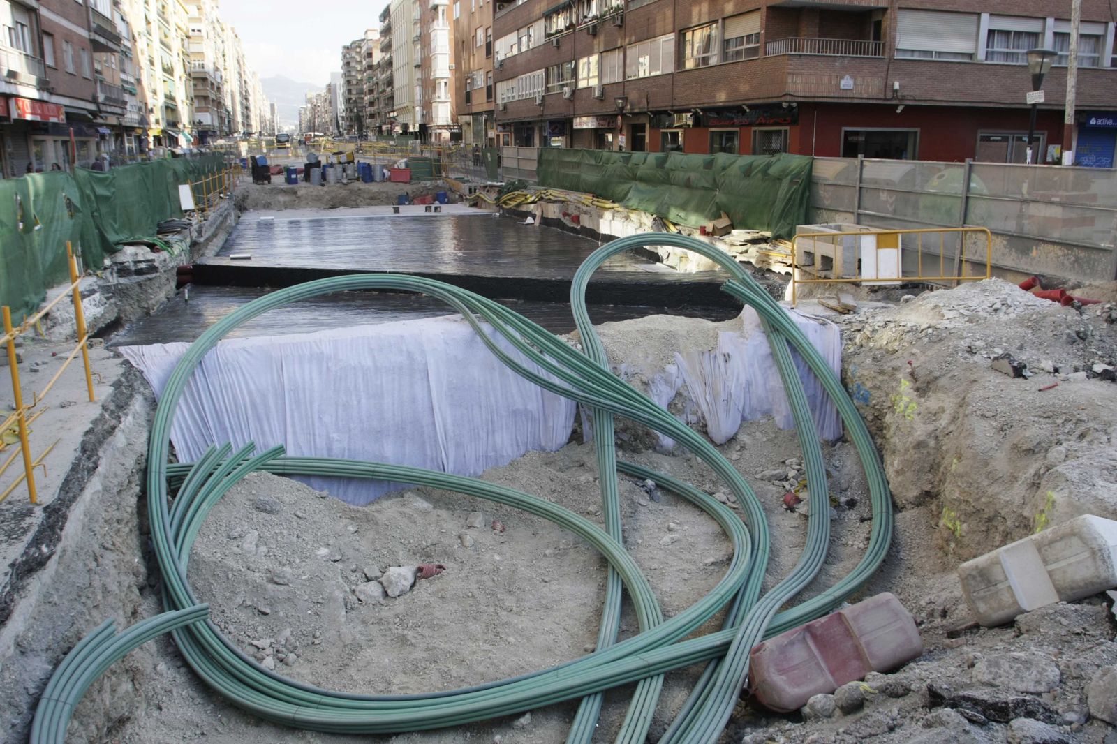 No se puede usar en el Centro la misma técnica que para hacer el túnel de Camino de Ronda