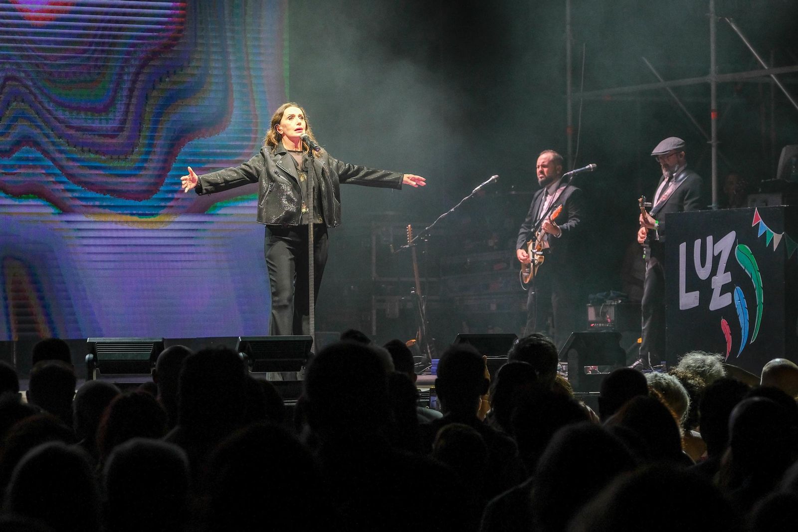 Concierto de Luz Casal en el CAAC