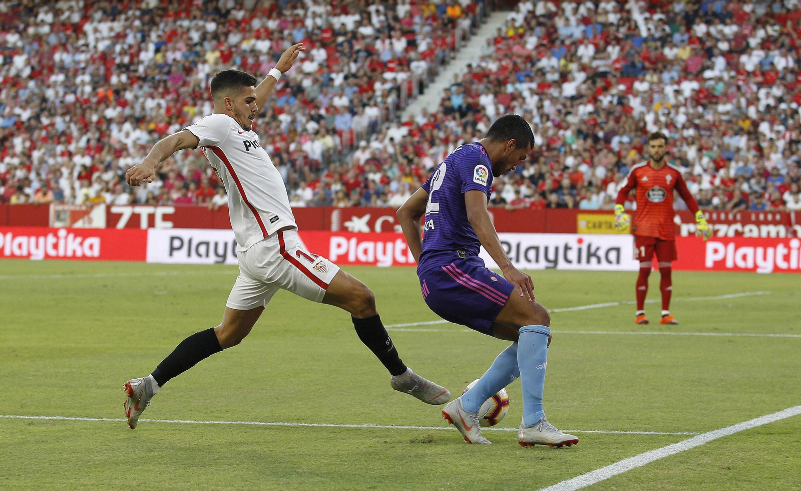 Las imágenes del Sevilla-Celta