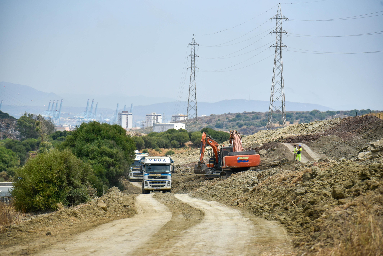 Comienzo de las obras del acceso sur de Algeciras