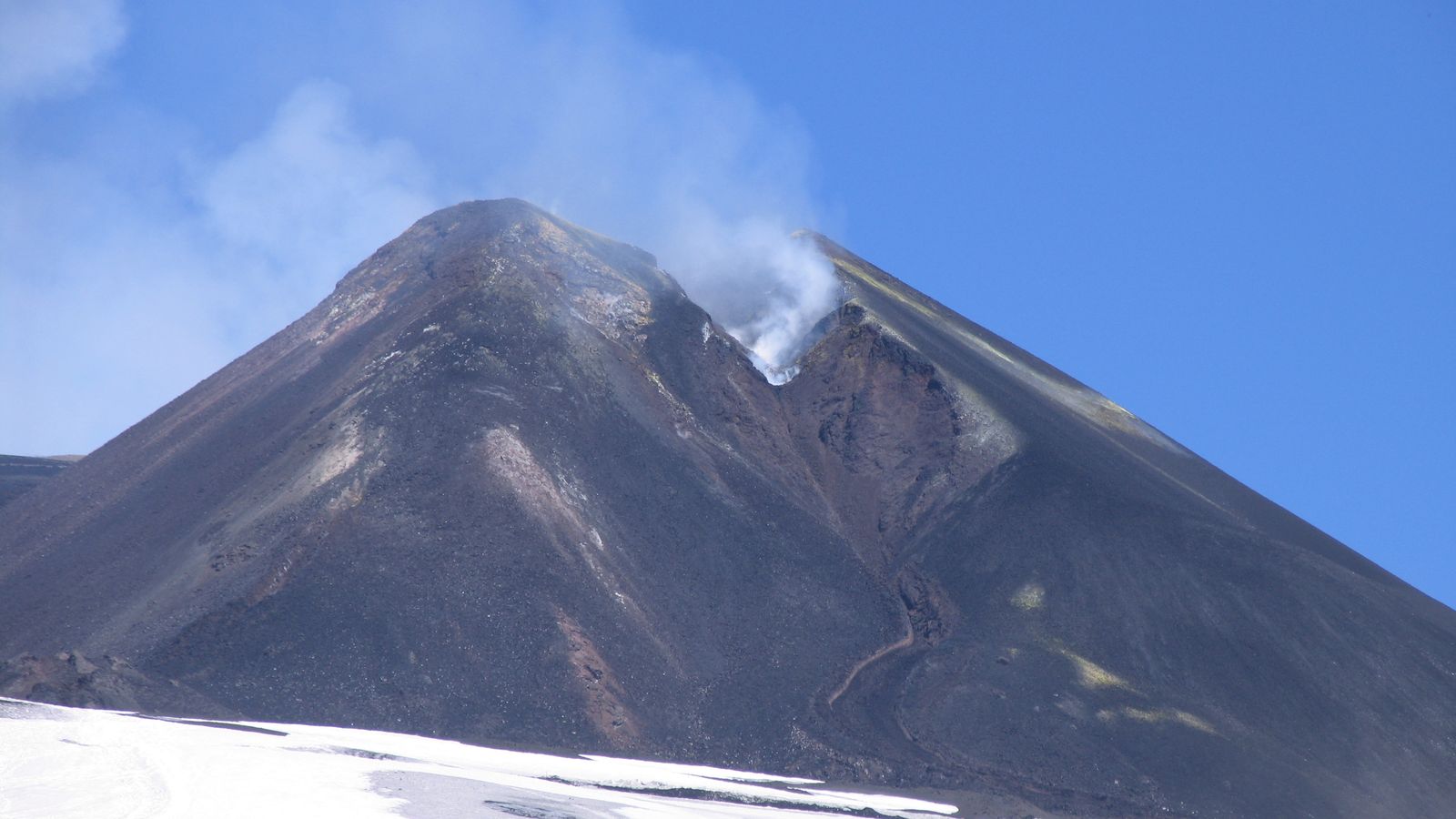 Imagen del volcán ETNA.