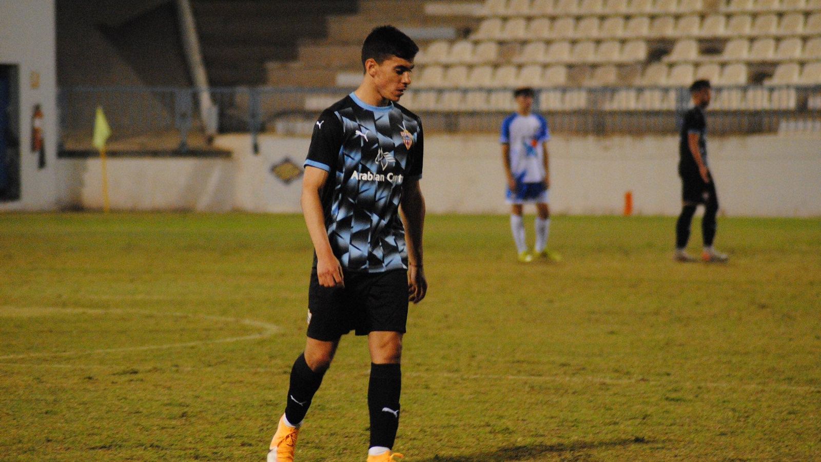 Gutiérrez no ha debutado aún con el primer equipo; sí lo hizo con el filial en el derbi ante el Poli