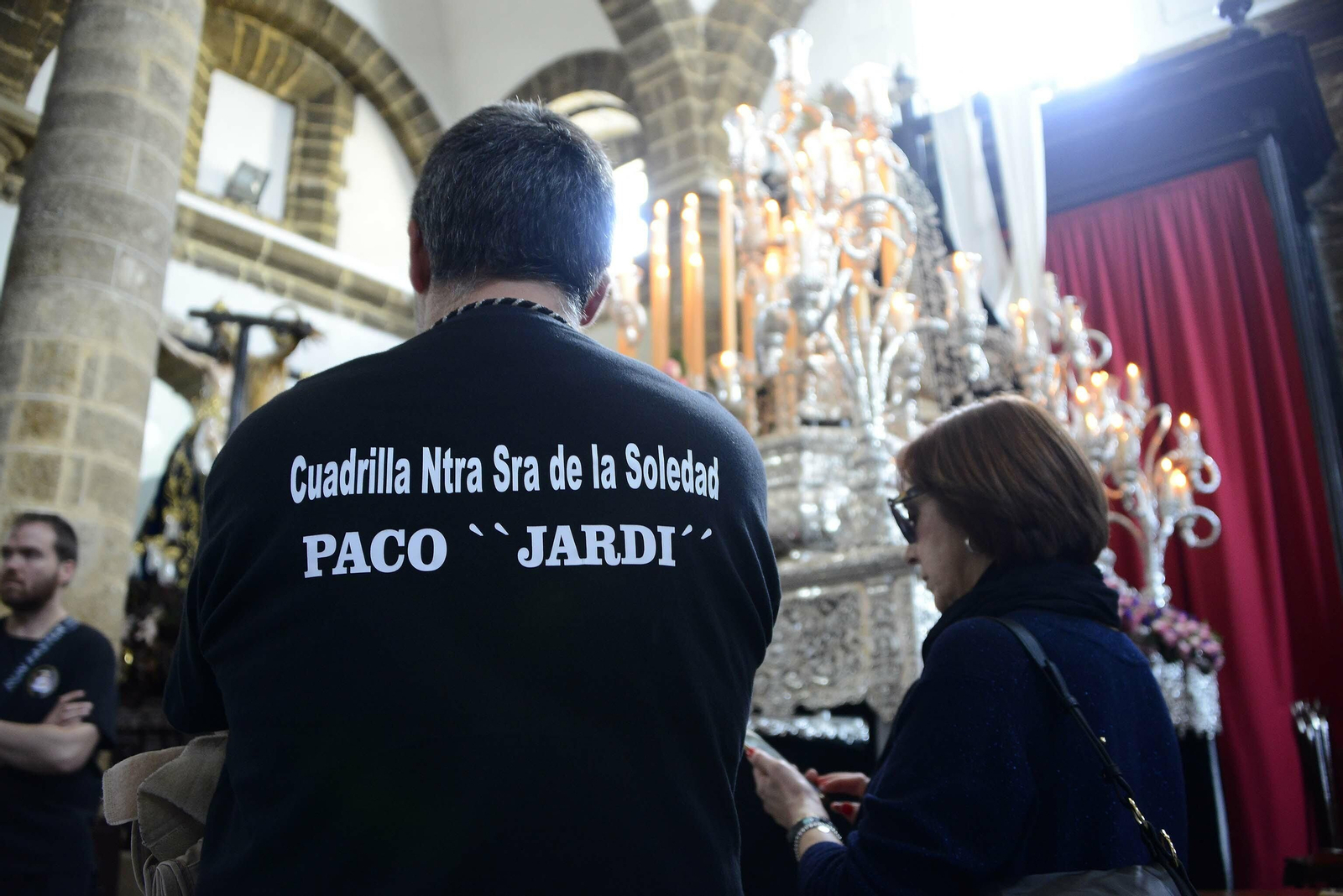 Imágenes de la procesión del Santo Entierro