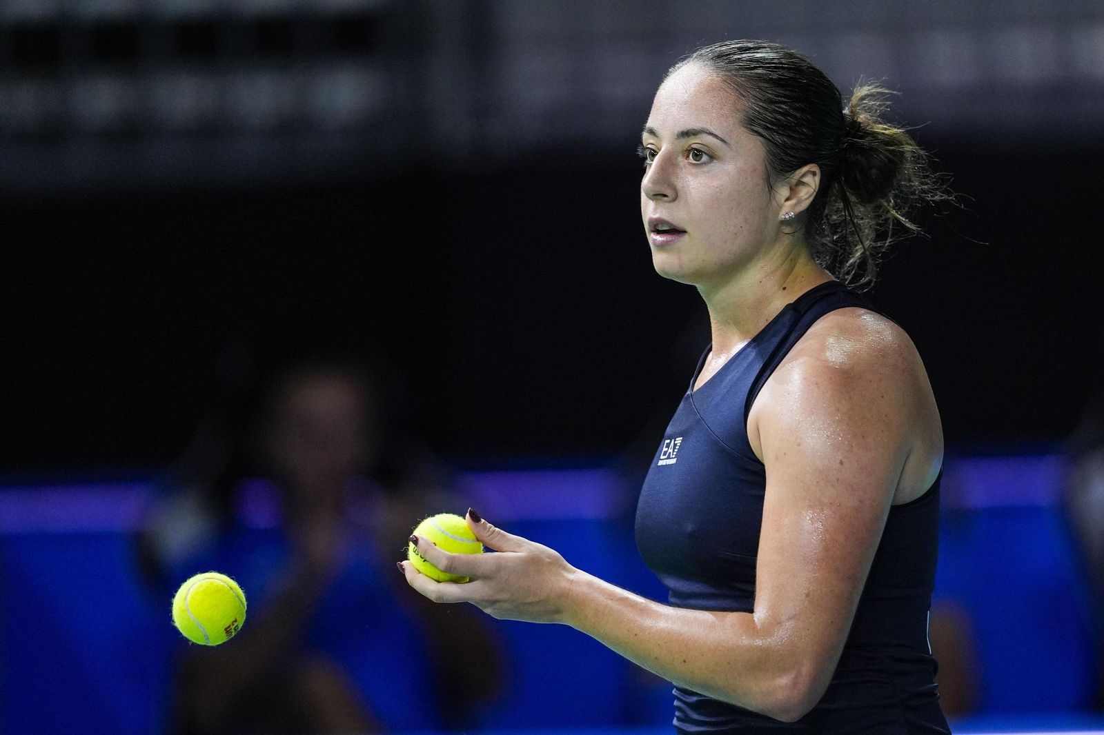 El Italia-Japón de la Billie Jean King en Málaga, en fotos