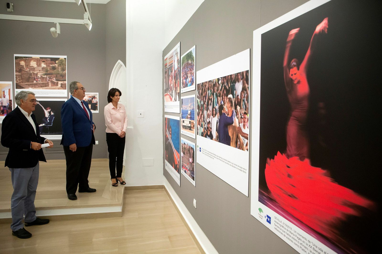 El Museo Joaquín Peinado acoge la muestra de Efe '2018. Imágenes de un año'.