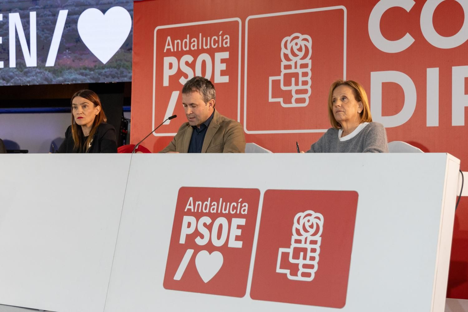 Las imágenes del comité director del PSOE en Jaén