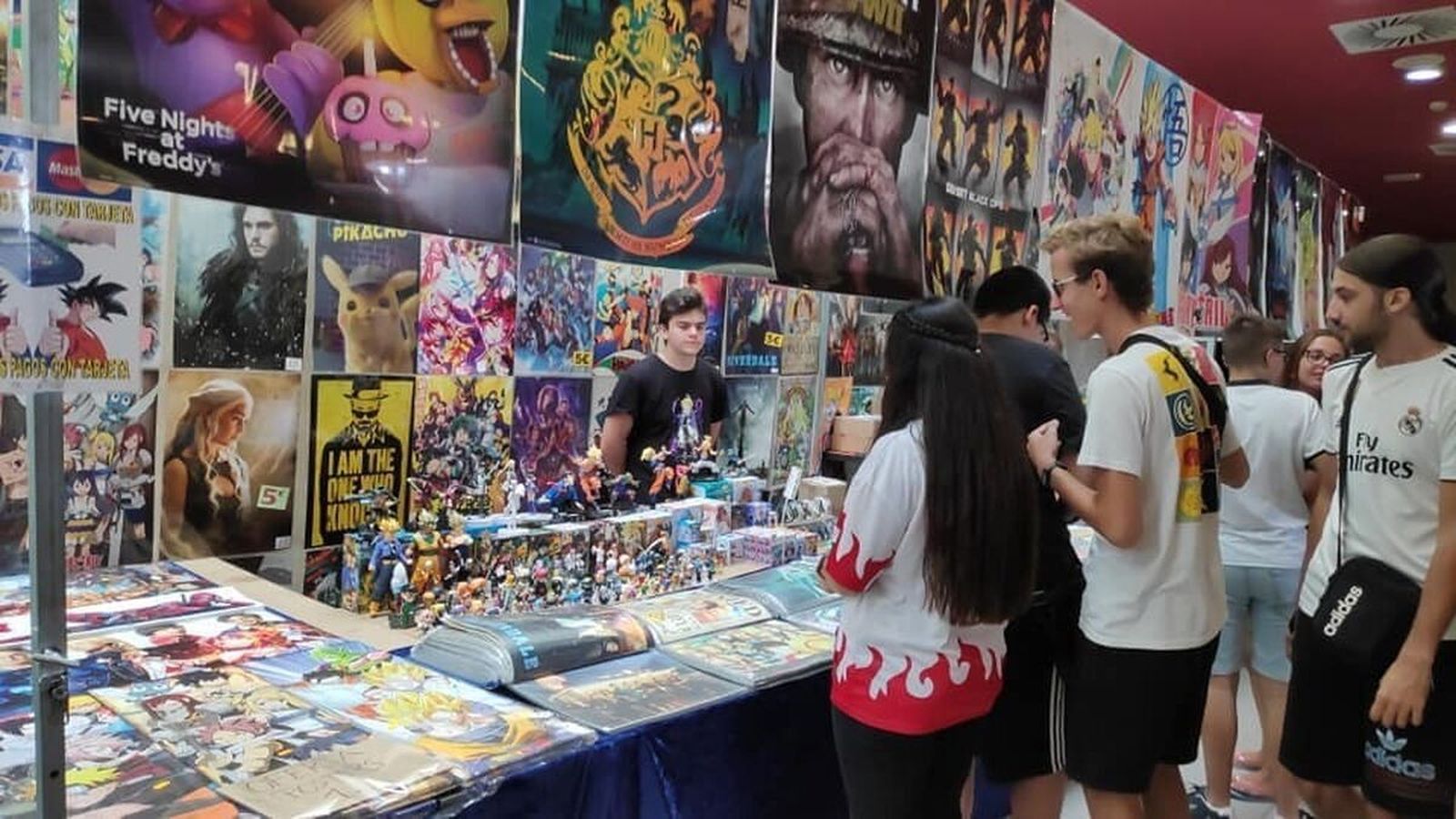 Expositores en el Salón del Cómic y el Manga de La Línea