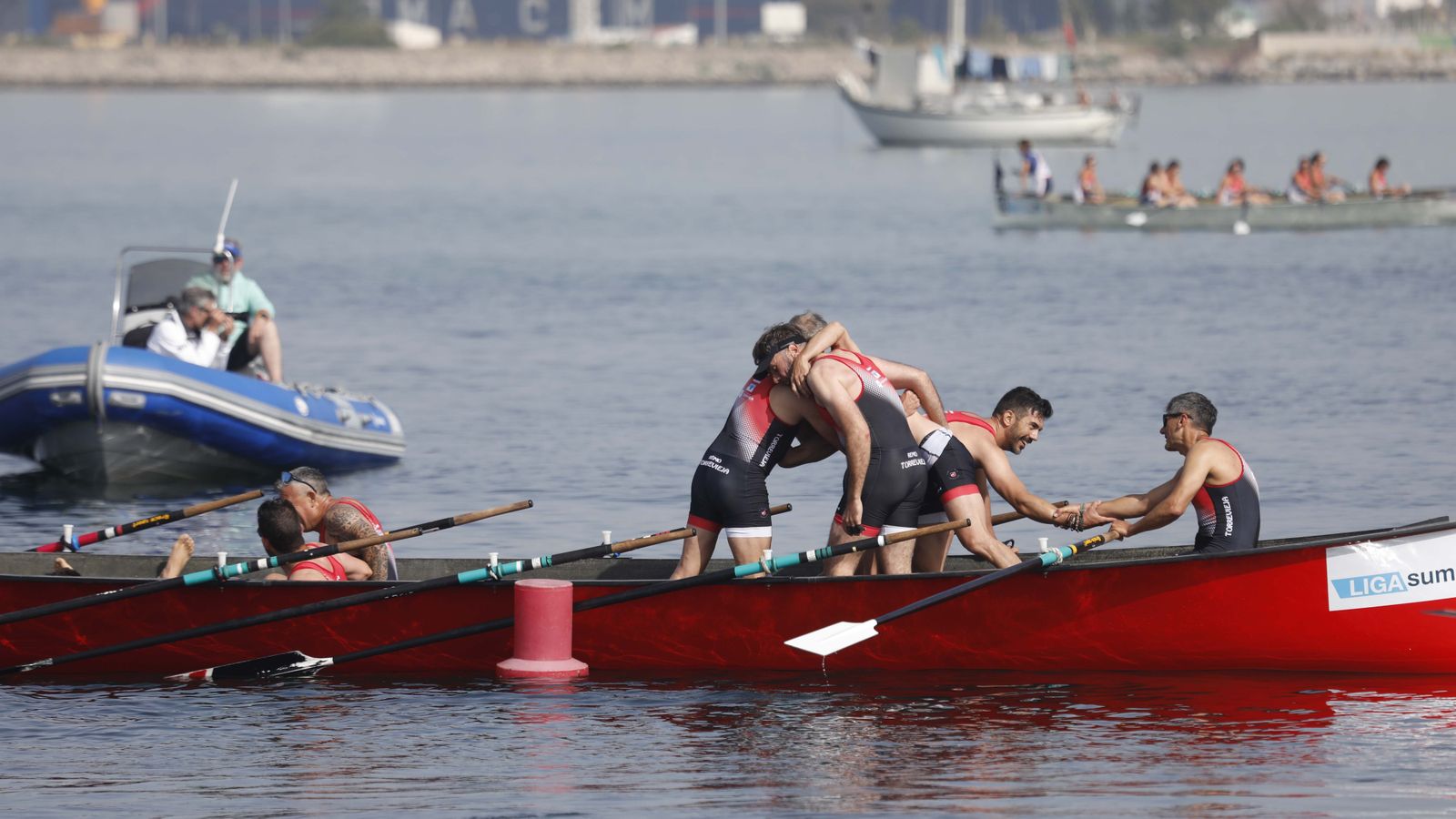 Las fotos de la tercera jornada del Campeonato de España de Remo en banco fijo, en La Línea