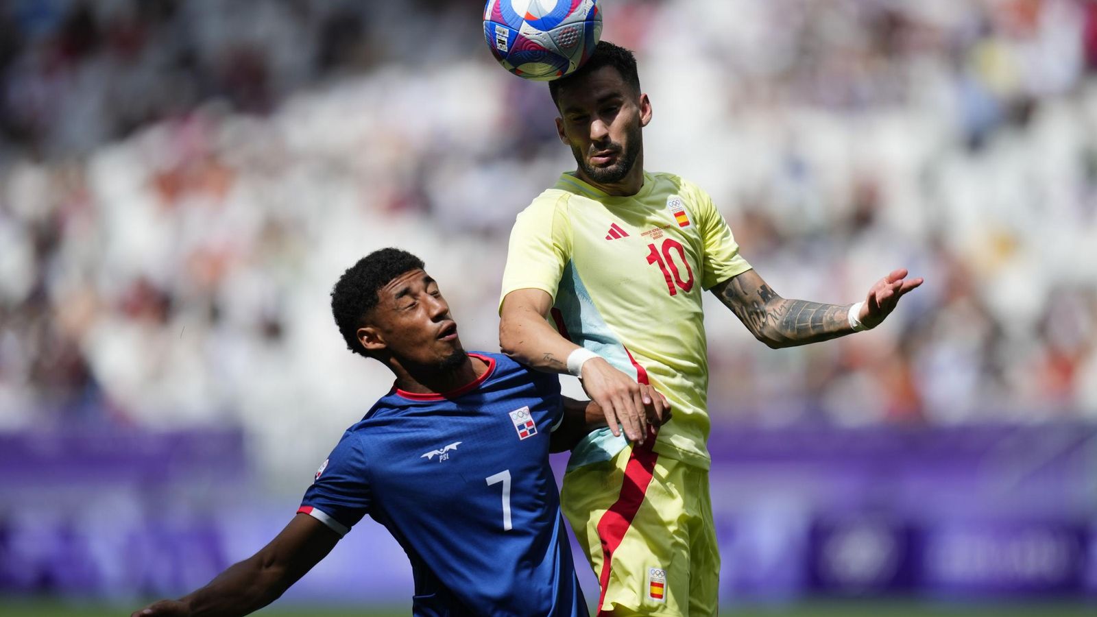 El almeriense fue titular por segundo partido consecutivo.