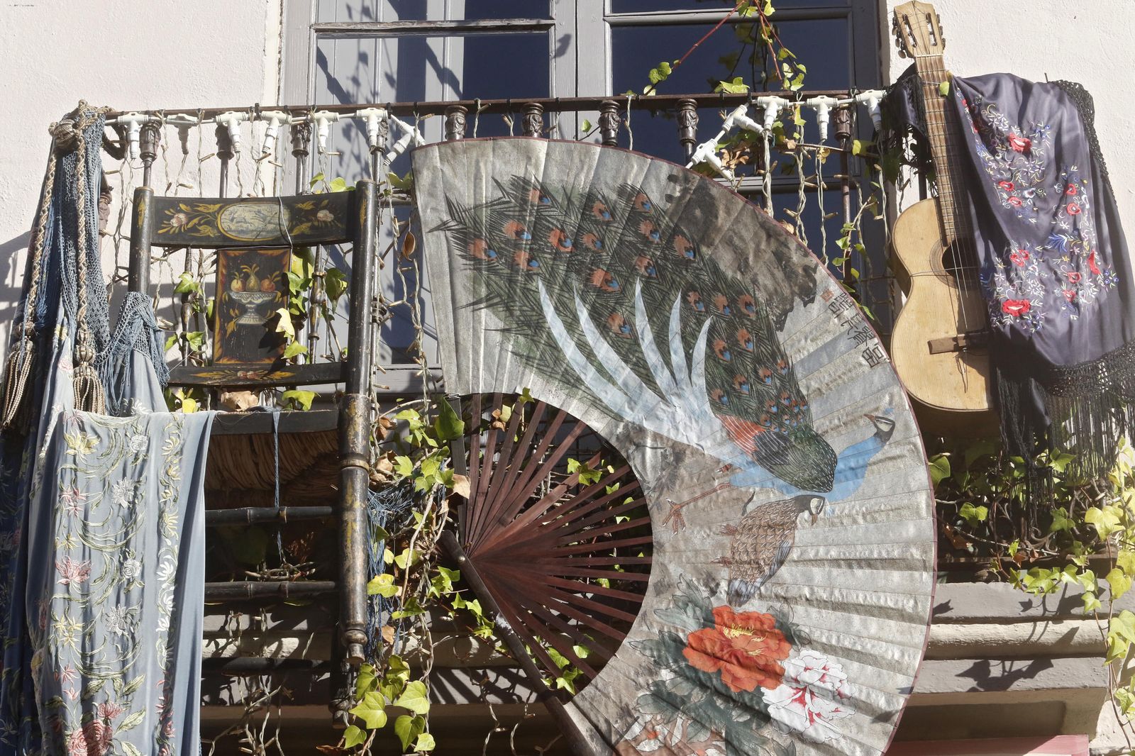 El decorado y el ambiente de Feria en el Centro de Córdoba y la Judería, en fotografías