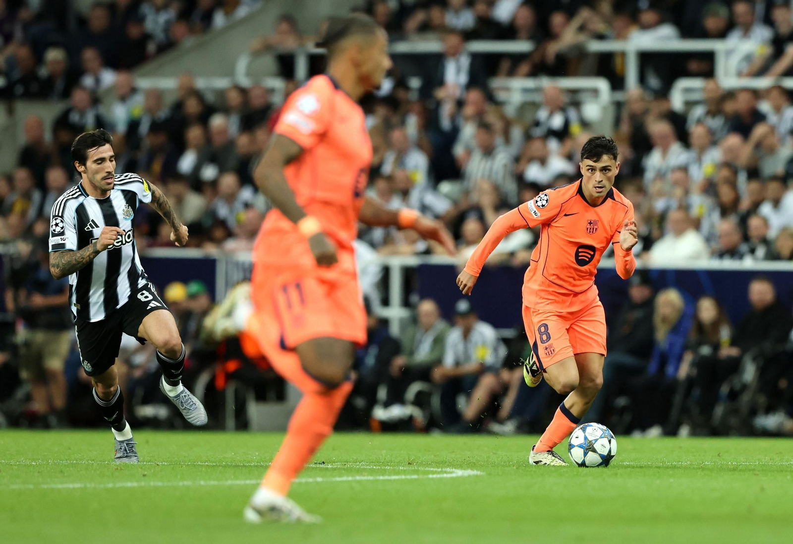 Las fotos del Newcastle - Barcelona