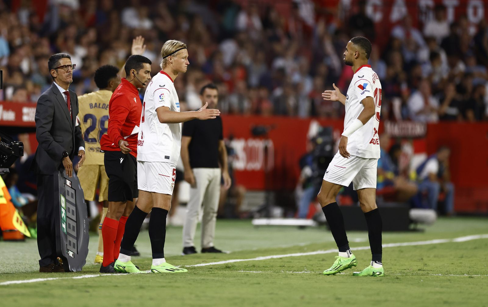 Las imágenes del Sevilla-Barcelona