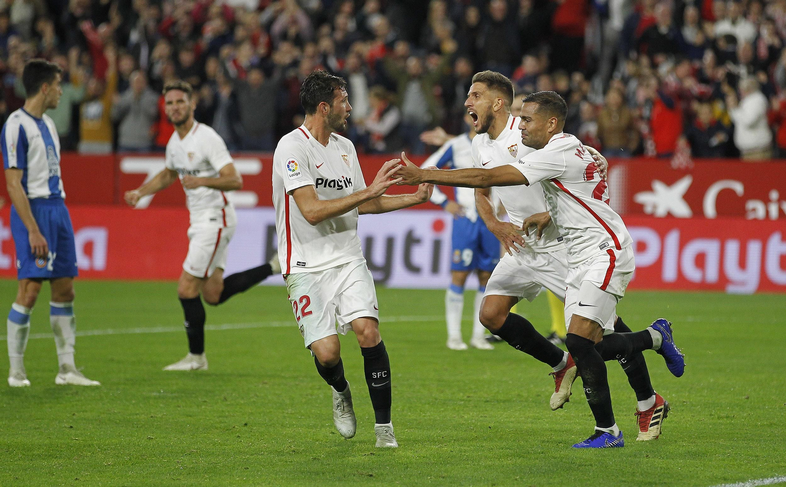 Las imágenes del Sevilla-Espanyol