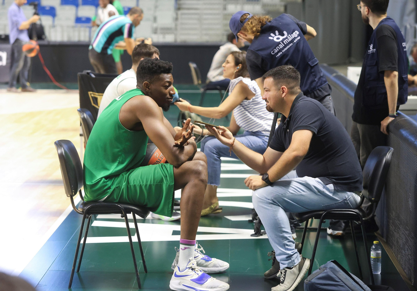 El Media Day antes de las semifinales de la ACB, en fotos