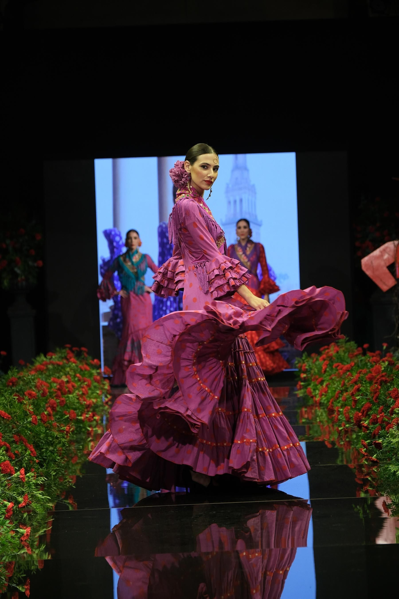 Los trajes de flamenca más bonitos de la Pasarela Flamenca Jerez 2023, todas las fotos