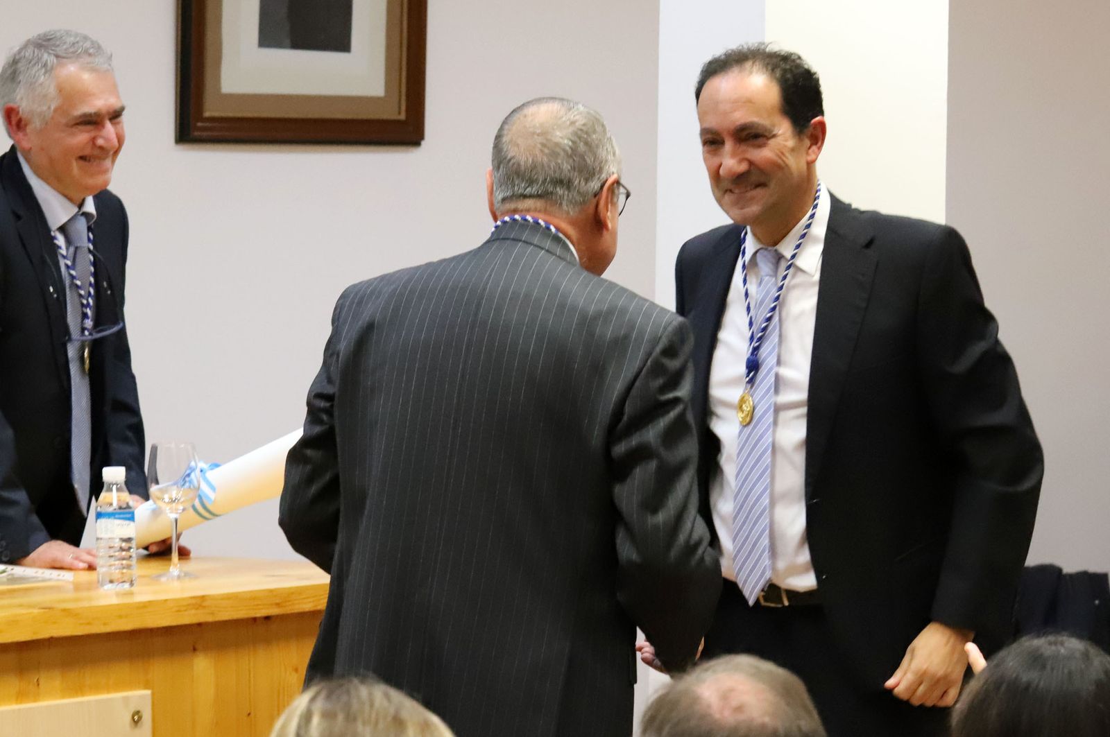 Imágenes del ingreso del Doctor D. Juan Bayo Calero en la Academia de las Ciencias, Artes y Letras