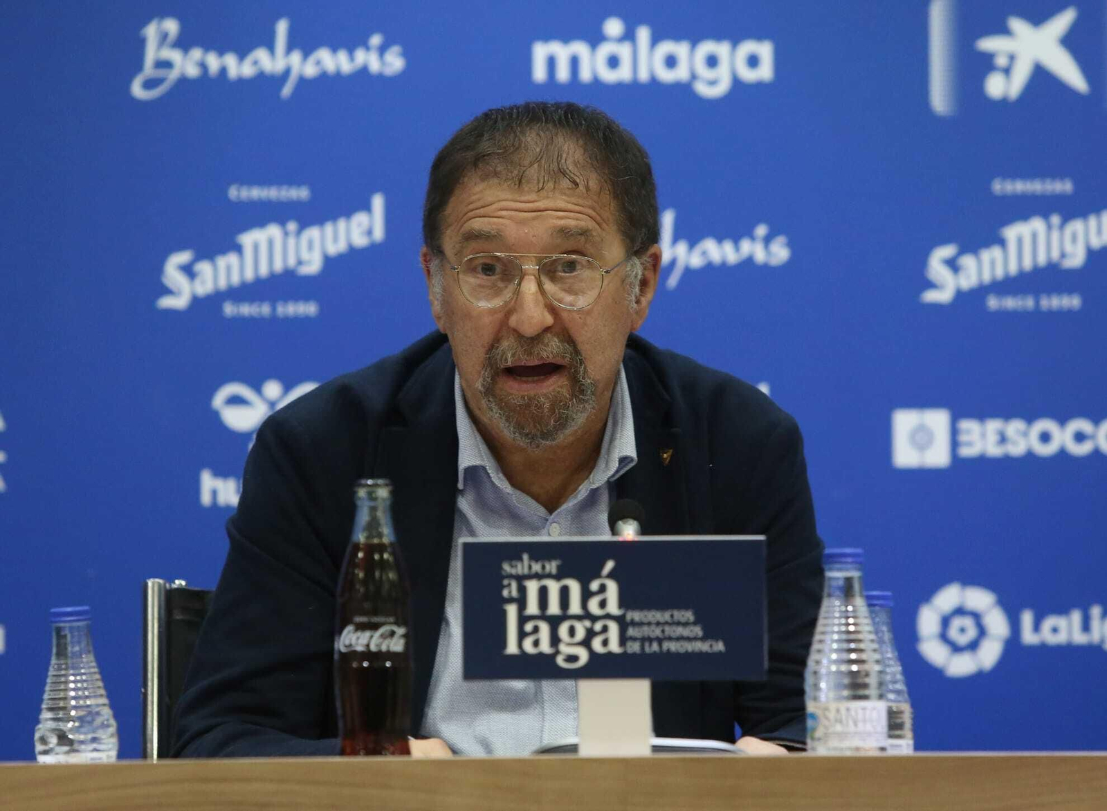 La presentación de "El niño que soñó con pisar La Rosaleda"