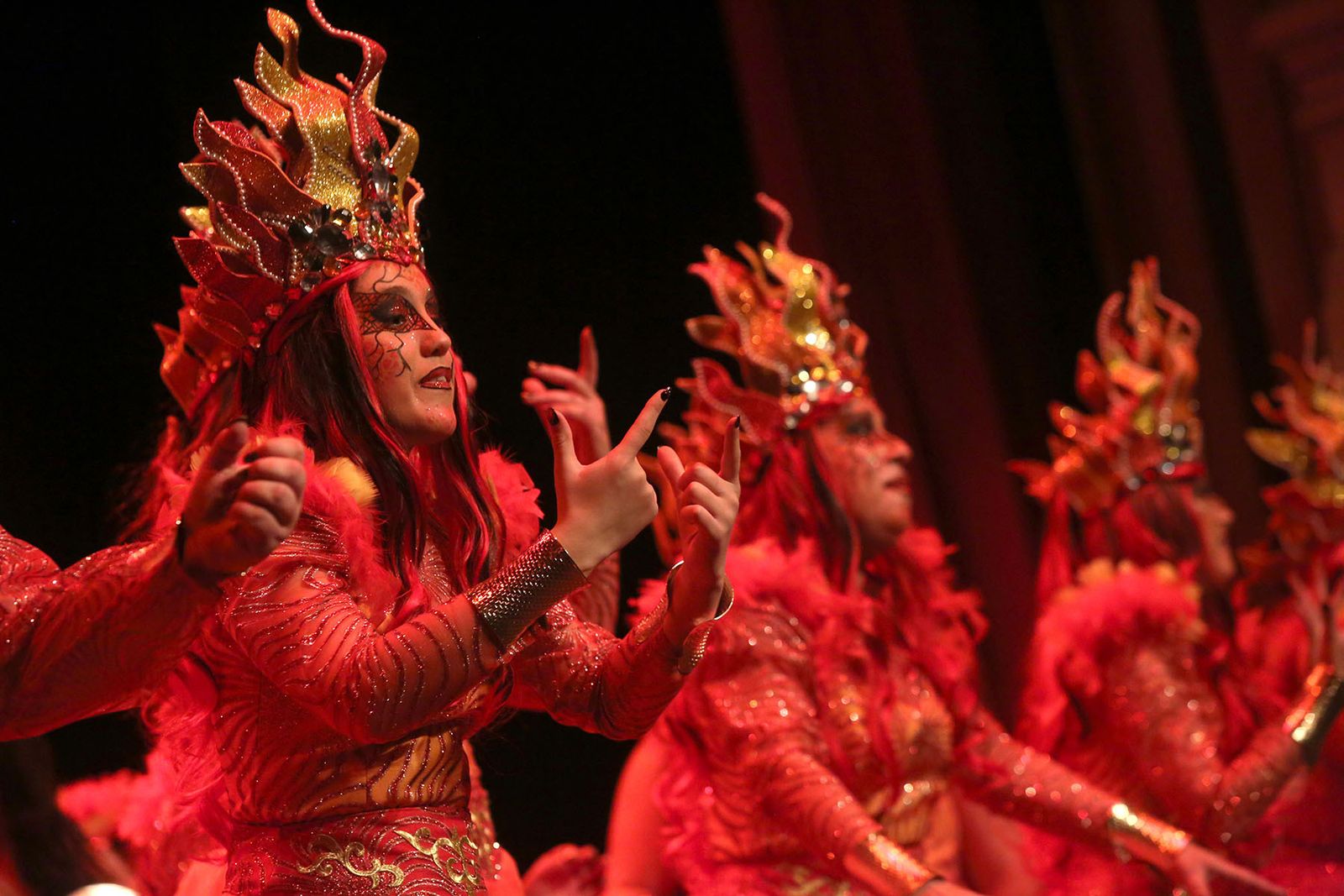 Quinto día de preliminares del Carnaval Colombino en imágenes