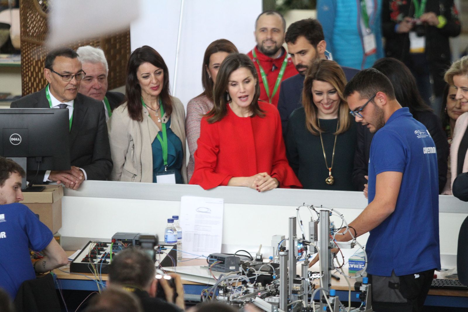 Imágenes de la visita de la reina Letizia a Huelva