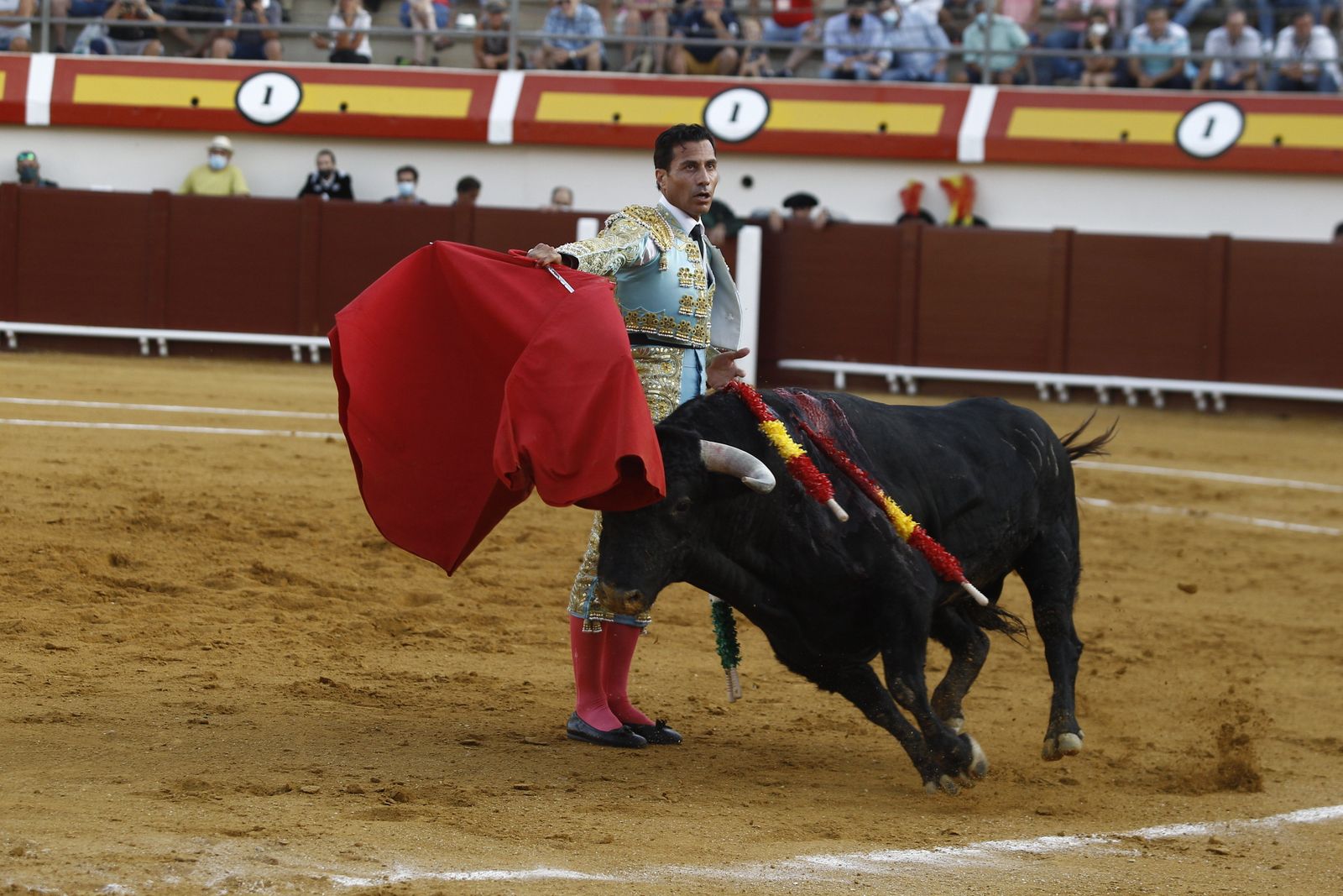 Corrida de toros del diestro Jesús de Almería en Vera.
