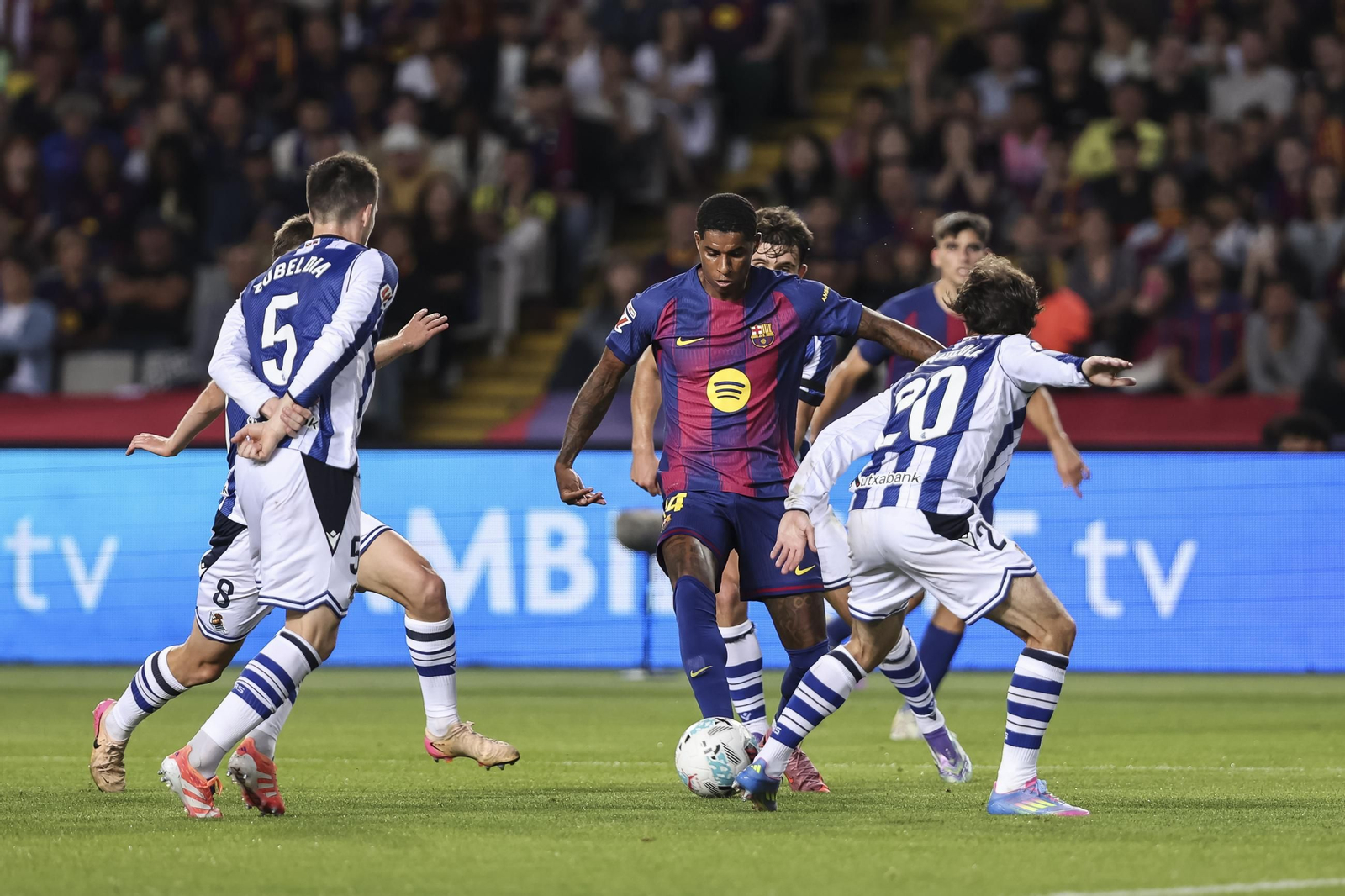 Las imágenes del Barcelona-Real Sociedad