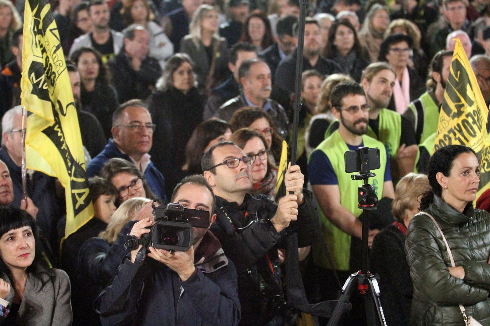 Imágenes de la manifestación contra los Fosfoyesos